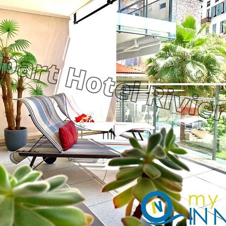 Aparthotel Riviera - Coeur Nice - Grand Superieur Studio Ac - Incroyable Terrasse - Garden View - Terrasse Jardin Pastorelli 1 ภายนอก รูปภาพ