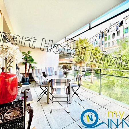 Aparthotel Riviera - Coeur Nice - Grand Superieur Studio Ac - Incroyable Terrasse - Garden View - Terrasse Jardin Pastorelli 1 ภายนอก รูปภาพ