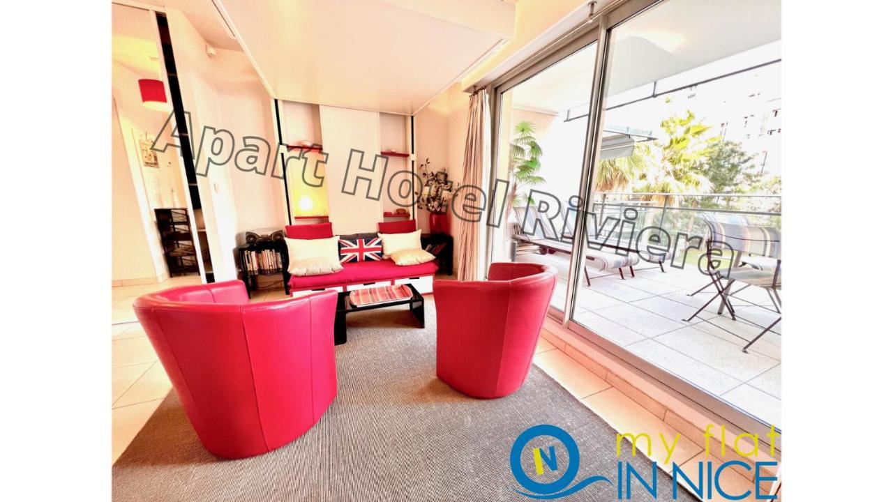 Aparthotel Riviera - Coeur Nice - Grand Superieur Studio Ac - Incroyable Terrasse - Garden View - Terrasse Jardin Pastorelli 1 ภายนอก รูปภาพ